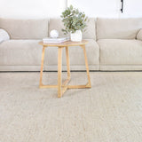 Allure Earth Linen Wool Rug