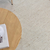 Allure Earth Linen Wool Rug