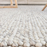 Ally Silver Mist Wool Rug