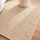 Allure Warm Ivory Wool Rug