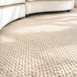 Allure Wheat Mist Wool Rug