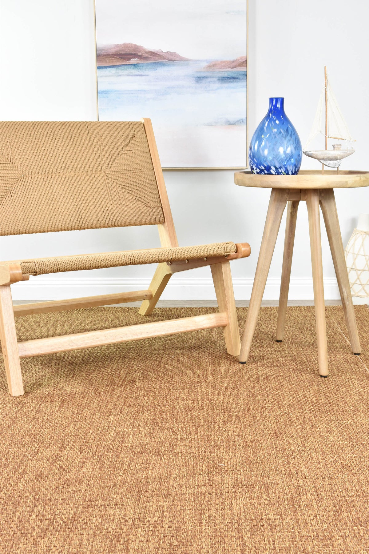 Coastal Outdoor Sisal Brown Rug