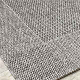 Coastal Outdoor Sisal Charcoal Rug