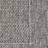 Coastal Outdoor Sisal Charcoal Rug