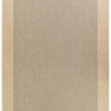 Coastal Outdoor Sisal Sand Black Rug