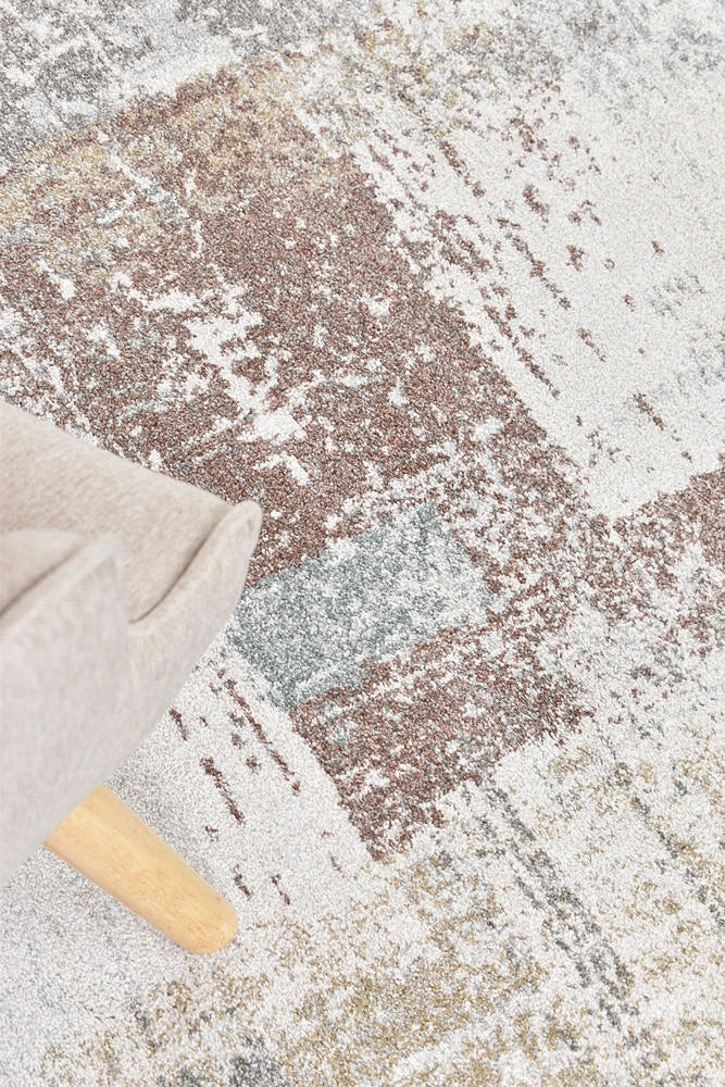 Venue Squares Earth Rug