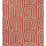 Florence Broadhurst Turnabouts Claret 039200