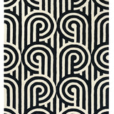 Florence Broadhurst Turnabouts Black 039205