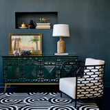 Florence Broadhurst Turnabouts Black 039205