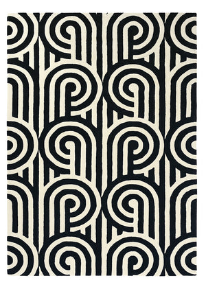 Florence Broadhurst Turnabouts Black 039205
