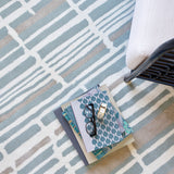 Florence Broadhurst Tortoiseshell Stripe Jade 039808