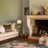 Laura Ashley Aylworth Trail Fern Green 078607 Rug