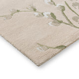 Laura Ashley Pussy Willow Hedgerow Green 079807 Rug