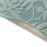 Laura Ashley Cleavers Duck Egg 080907 Round