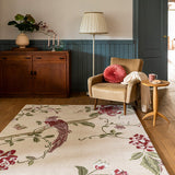 Laura Ashley Summer Palace Cranberry - Grape 081200 Rug