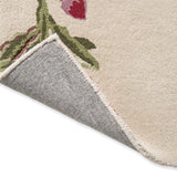 Laura Ashley Summer Palace Cranberry - Grape 081200 Rug