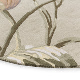 Laura Ashley Gosford Natural - Sage Green 081307 Round Rug
