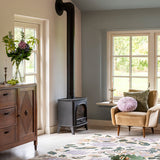 Laura Ashley Wendling Floral Heather Purple 083104 Rug