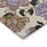 Laura Ashley Wendling Floral Heather Purple 083104 Rug