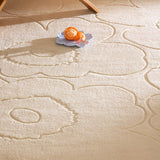 Marimekko Piirto Unikko Natural White 133701 Rug