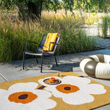 Marimekko Unikko Anniversary Honey Outdoor 433001 Rug