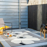 Marimekko Unikko Anniversary Grey Outdoor 433004 Rug