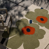Marimekko Unikko Anniversary Dusty Green Outdoor 433017 Rug