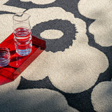 Marimekko Unikko Charcoal White Outdoor 434305 Rug