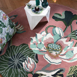 Wedgwood Waterlily Dusty Rose 038602 Round