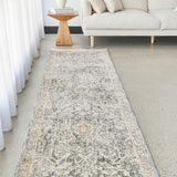 Bodrum Alvin Blue Runner Rug