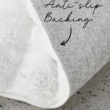 Bubble White - Machine Washable Rug