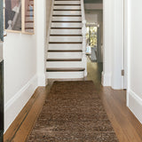 Conscious Loom Embrace Brown Runner Rug