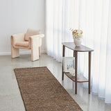 Conscious Loom Embrace Brown Runner Rug