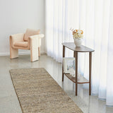 Conscious Loom Embrace Stone Runner Rug