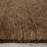 Conscious Loom Kinship Bear Brown Runner Rug