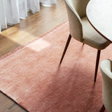 Conscious Loom Kinship Blush Pink Rug