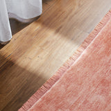 Conscious Loom Kinship Blush Pink Rug