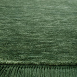 Conscious Loom Kinship Forest Green Runner Rug