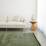 Conscious Loom Kinship Forest Green Rug