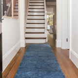 Conscious Loom Kinship Navy Runner Rug