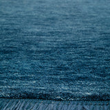 Conscious Loom Kinship Navy Runner Rug