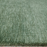 Conscious Loom Kinship Sage Green Runner Rug