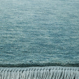 Conscious Loom Kinship Sky Blue Runner Rug