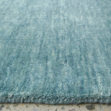 Conscious Loom Kinship Sky Blue Runner Rug
