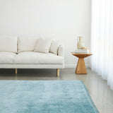 Conscious Loom Kinship Sky Blue Rug