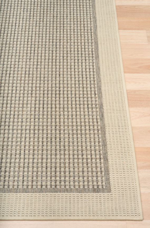 Chino 2822 Taupe Linen Non Slip Rug