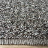 Phoenix Taupe Hall Runner 80cm Wide Non Slip Backing