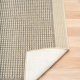 Chino 2822 Taupe Linen Non Slip Rug