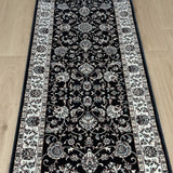 Heirloom Navy Hallway Runner 80CM Wide