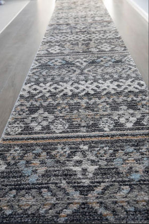 Boho Multi Hallway Runner 80CM Wide